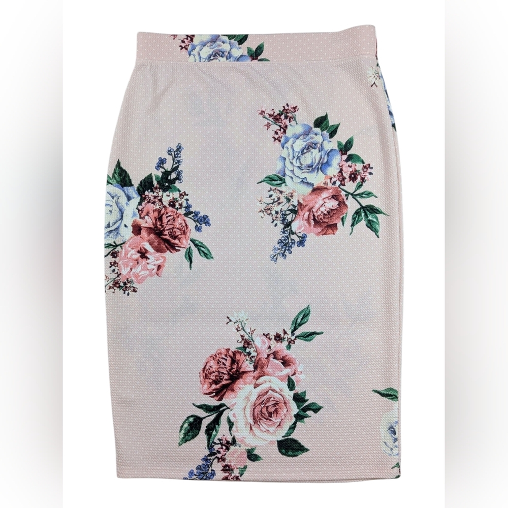 Iris Floral Pencil Skirt